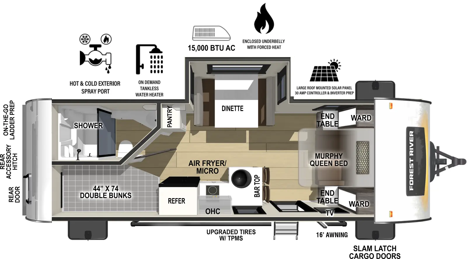 R Pod RP-203 Floorplan